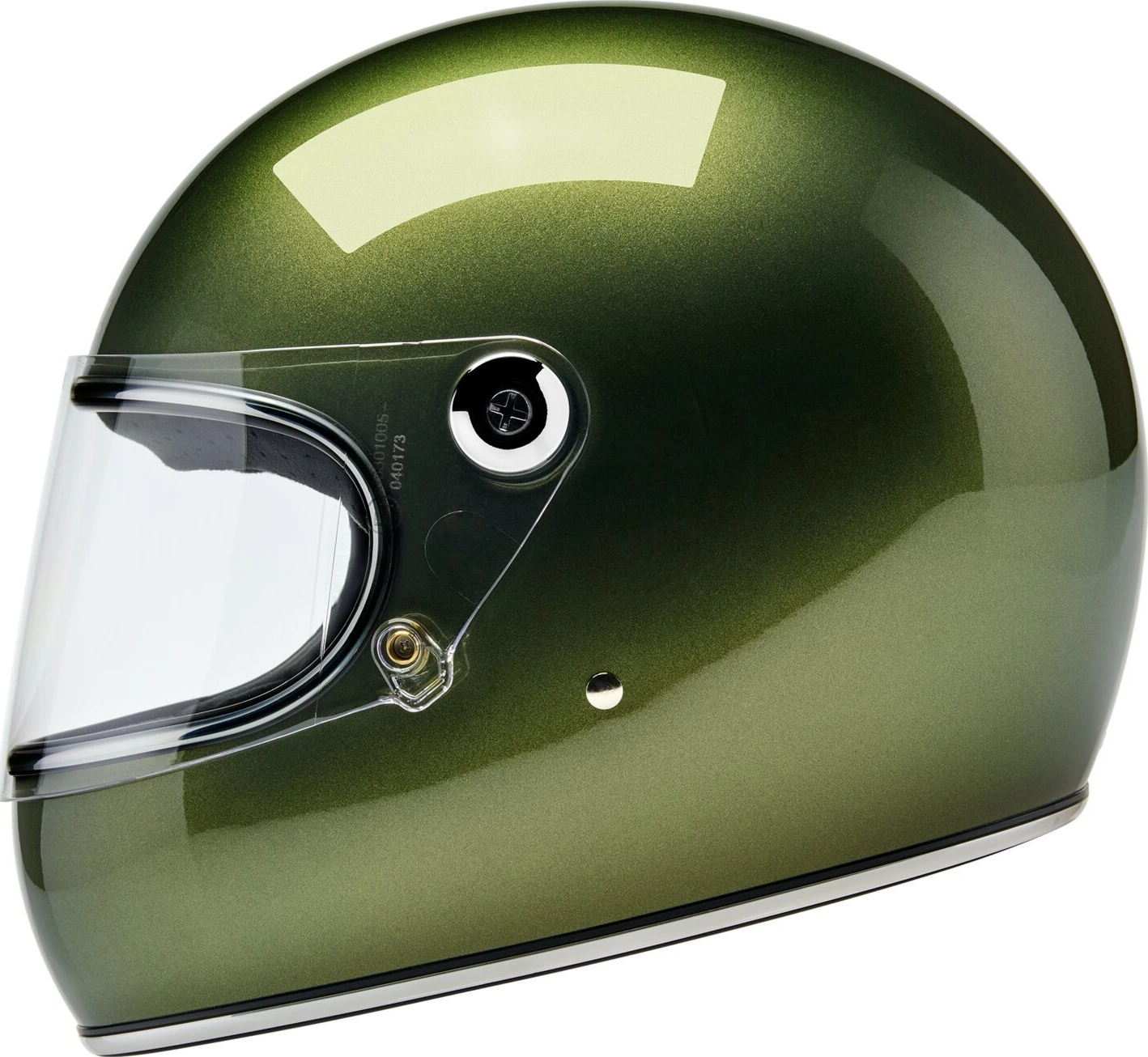 Biltwell Gringo S helmet metallic dart, Green