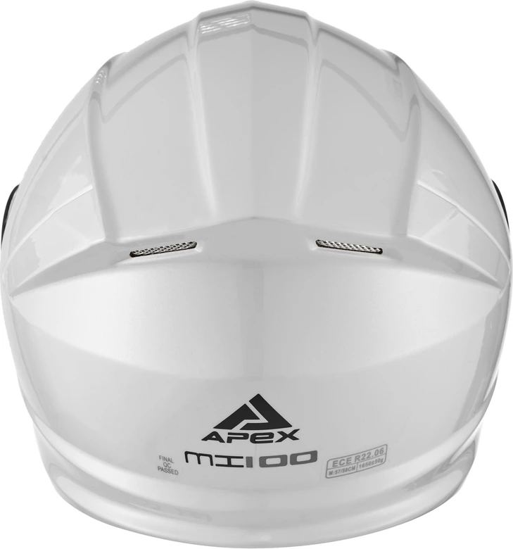 APEX Helmet MI100 Solid pearl white XS