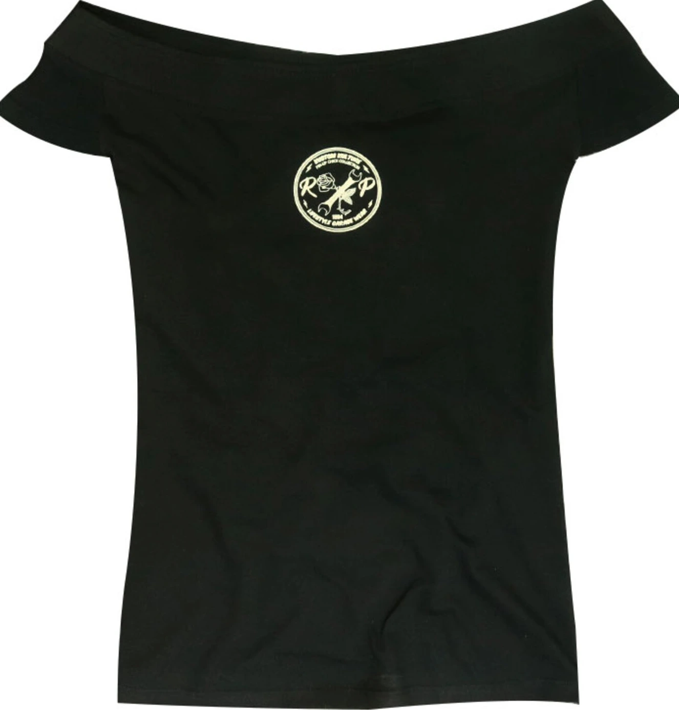 Rusty Pistons Hawaii female t-shirt, Black, XL