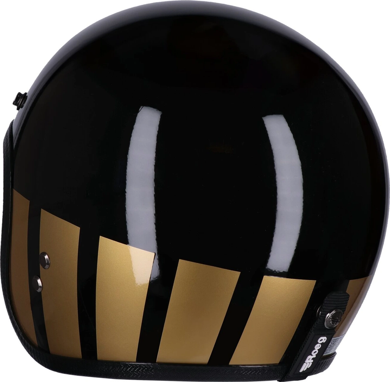 Roeg JETT helmet, curbstone Black, gold, M, Gloss