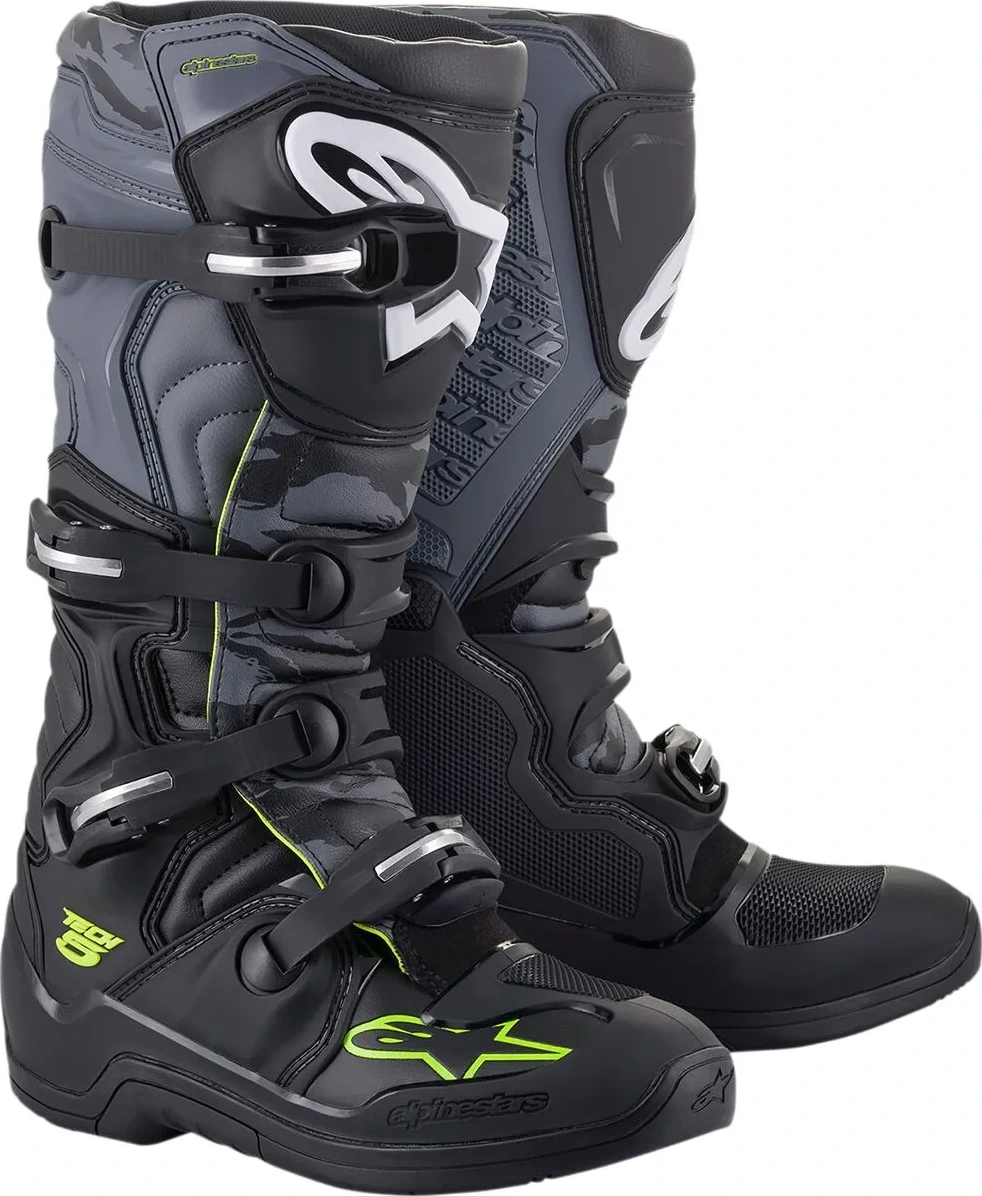 BOOT TECH5 BK/GY/YL FL 7