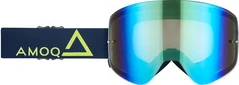 AMOQ MX очки Vision Magnetic Темно-синий-Золотой - Золотое зеркало