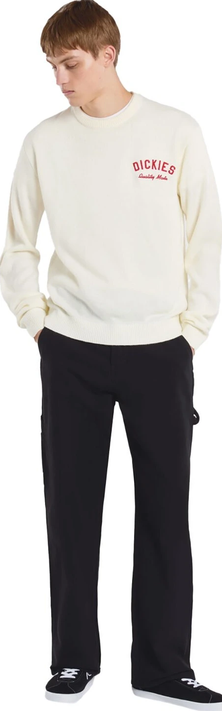 Dickies Canvas carpenter loose pant, Black, 30