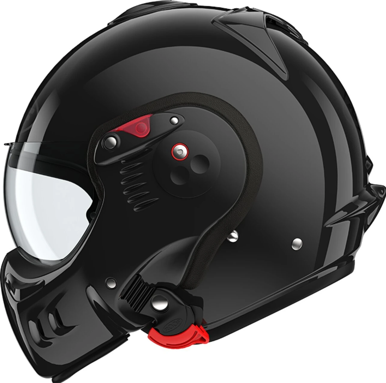 Roof Boxer Alpha helmet, Black, M, Gloss