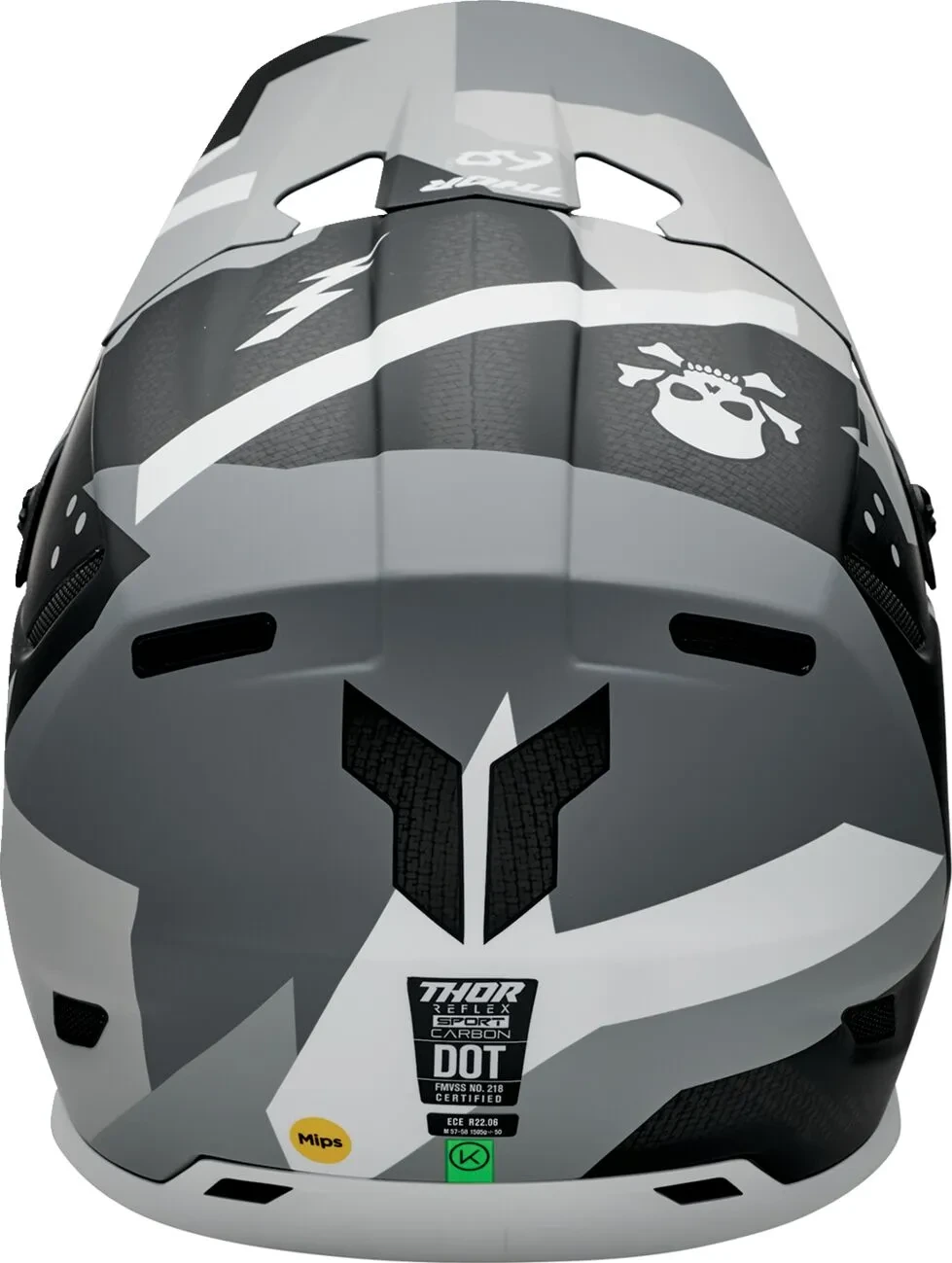 HELMET REFLEX SPORT CBN BRAVE GY/WH XS