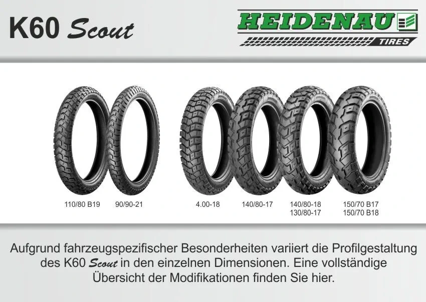 K60 SCOUT 120/90-17 64T M+S
