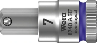 Wera Zyklop 1/4" Hex socket bit w/ holding function - Metric