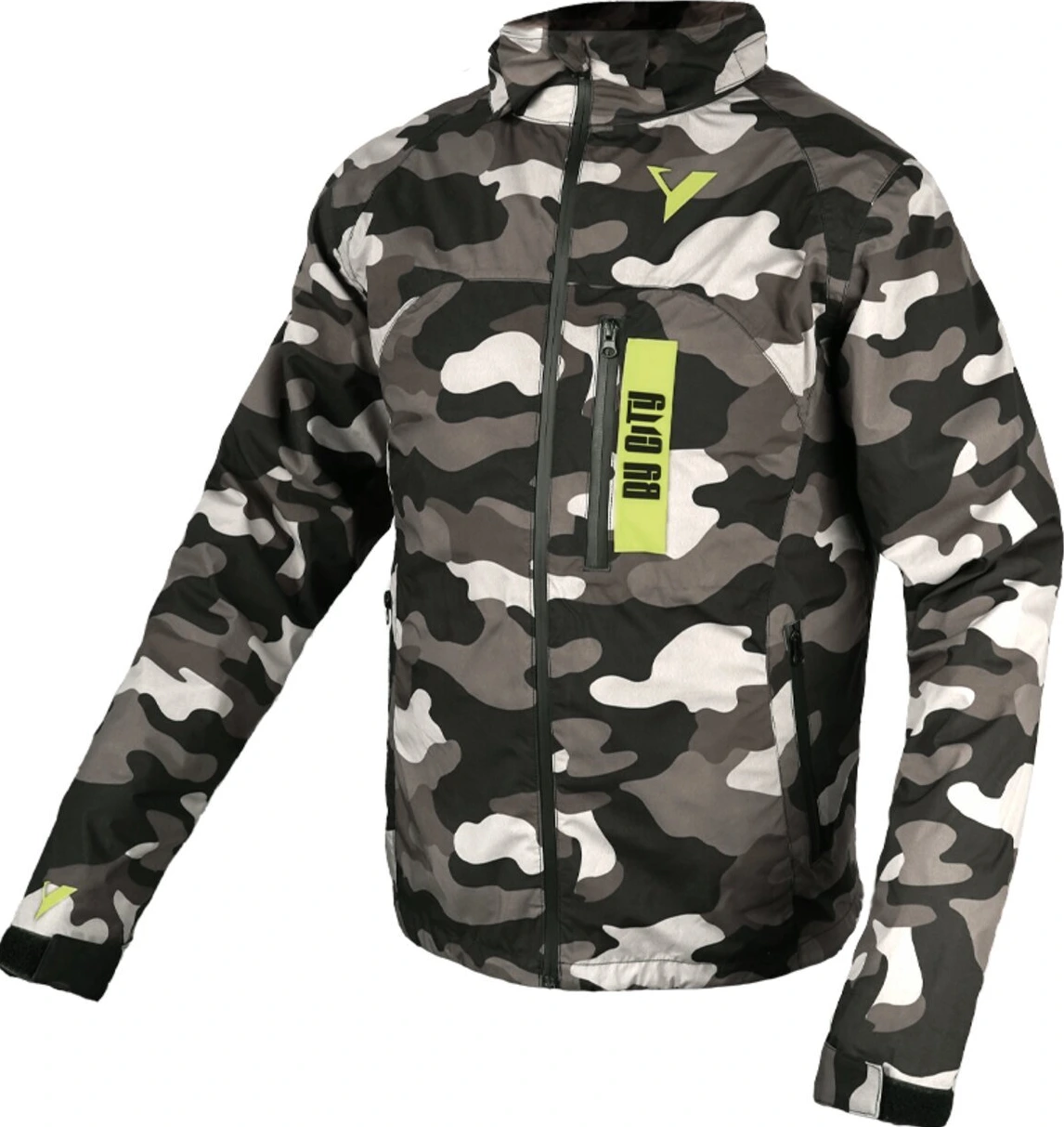 By City Military Rain jacket, Black, XL