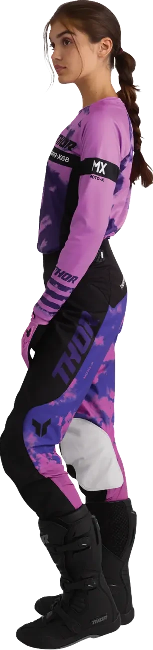JERSEY WMN LAUNCHMODE BLEACH BLK/ORC XS