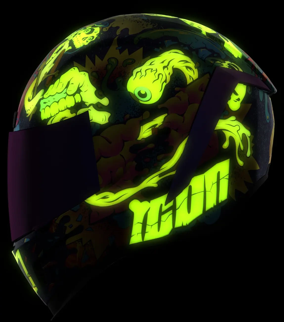 HELMET AIRFORM SCATTERBRAIN PURPLE MD