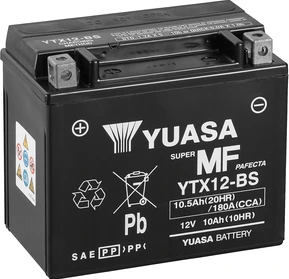 Yuasa Battery YTX12-BS (cp) с кислотным комплектом (4)
