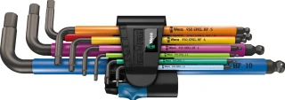 Wera hex key set multicolor - Metric
