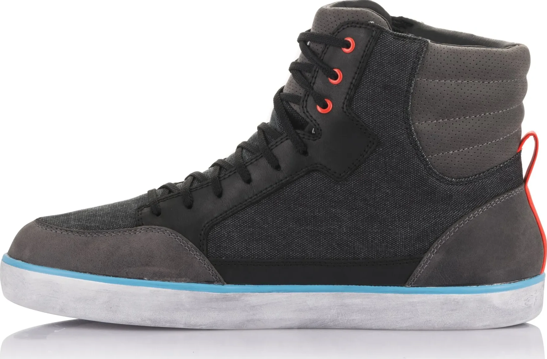 SHOE J-6 WP BK/GY/BL 8
