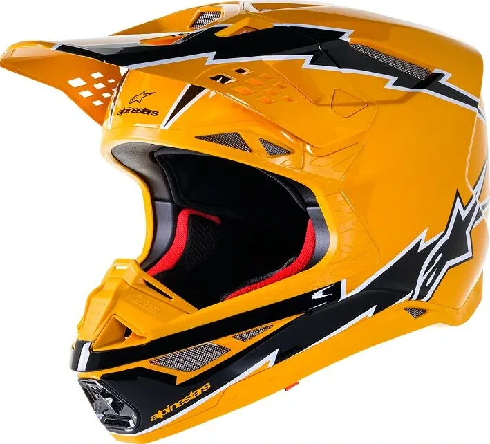 HELMET SM10 AMP BLK/YL XL