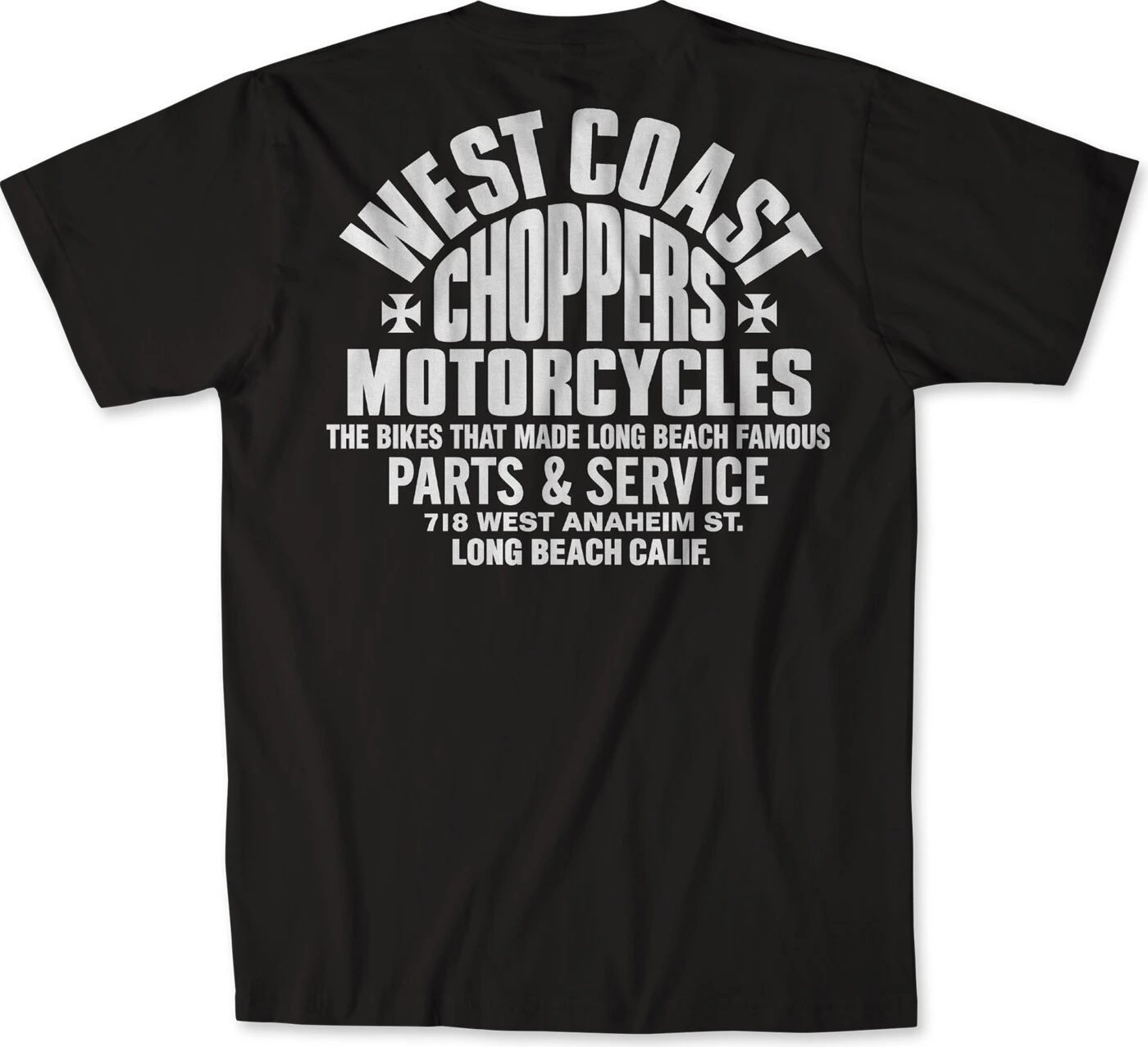 WCC Parts t-shirt, Black, white, S