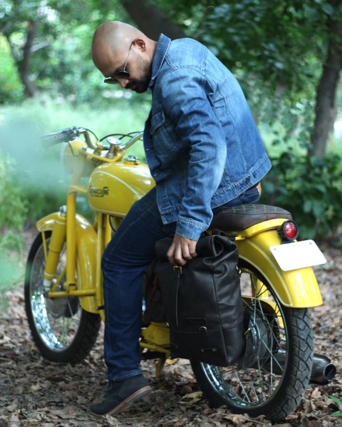 Trip Machine Backpack/Saddlebag, Black