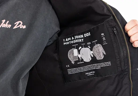 JACKET MAVERICK RAW BLACK SM