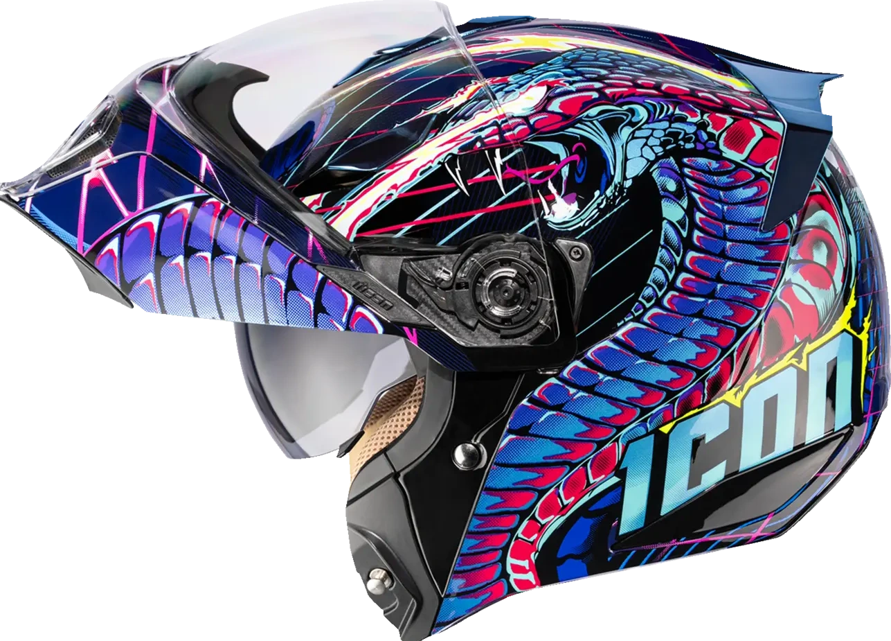 HELMET THRESHOLD LAZER COBRA BLUE XS
