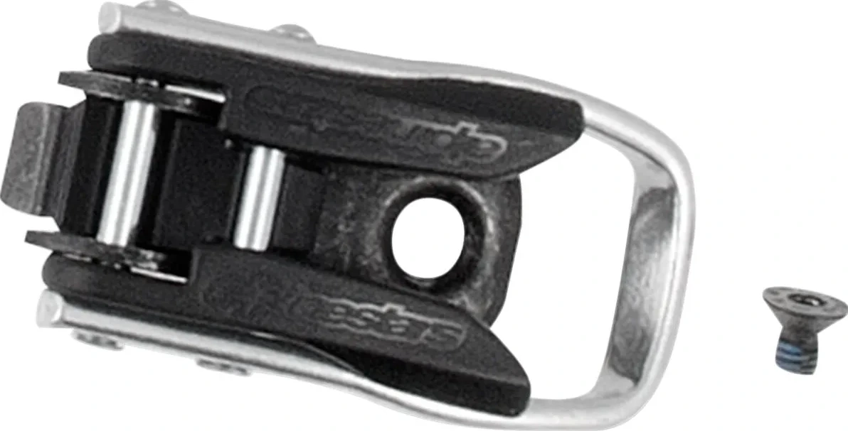 BUCKLE + SCREW T7/T10 BLACK