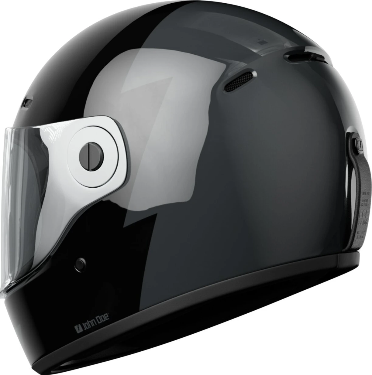 John Doe JD/ONE Signature helmet, Black, grey, XS, Gloss