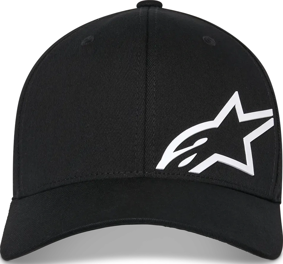 HAT CRV BILL CORP SHIFT MULTI BLACK S/M