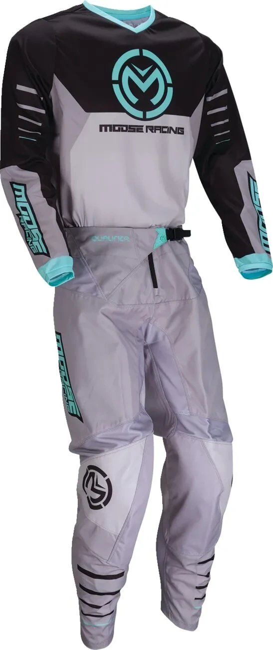 JERSEY QUALIFIER GRAY/TEAL XL