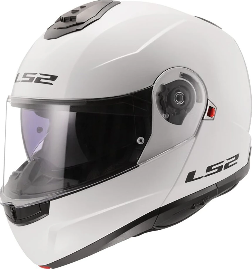 LS2 FF908 STROBE II Solid helmet - Gloss White, 3XL