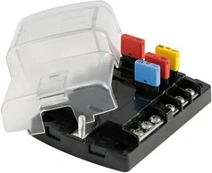Polycarbonate fuse holder box