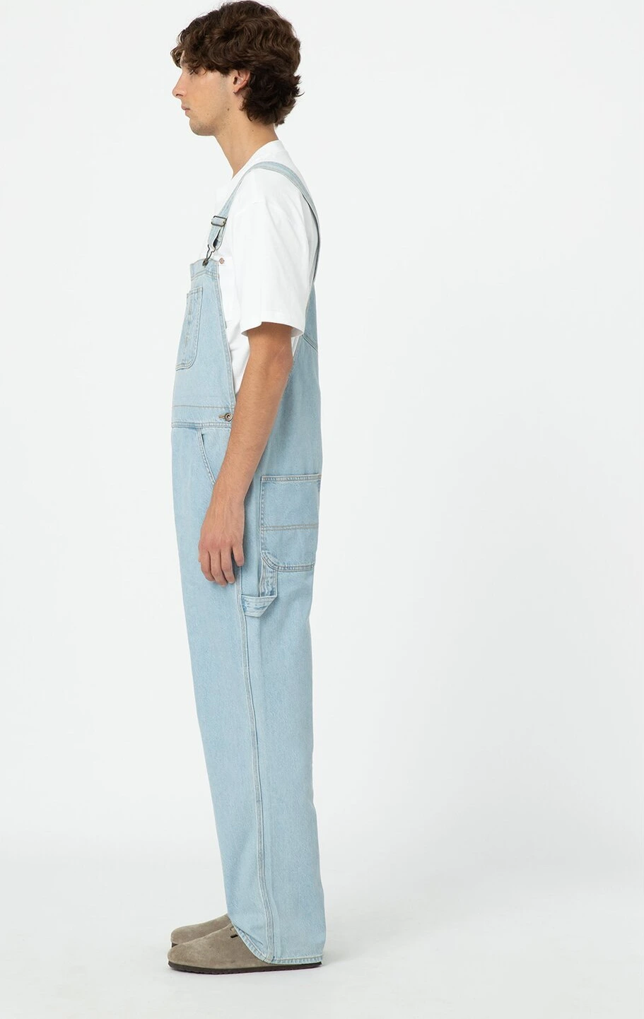 Dickies Dickies classic denim bib vntg blue, XS