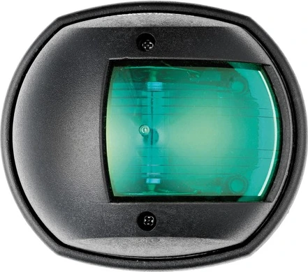 Classic 12 black/112.5° green navigation light