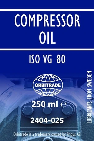 Orbitrade Kompresoru eļļa ISO VG 80 250ml