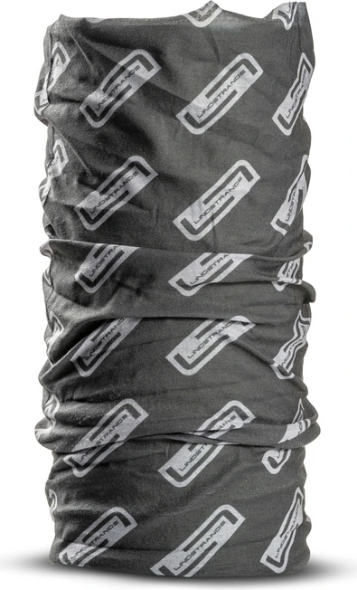 Lindstrands neck warmer Neck tube L Black/grey