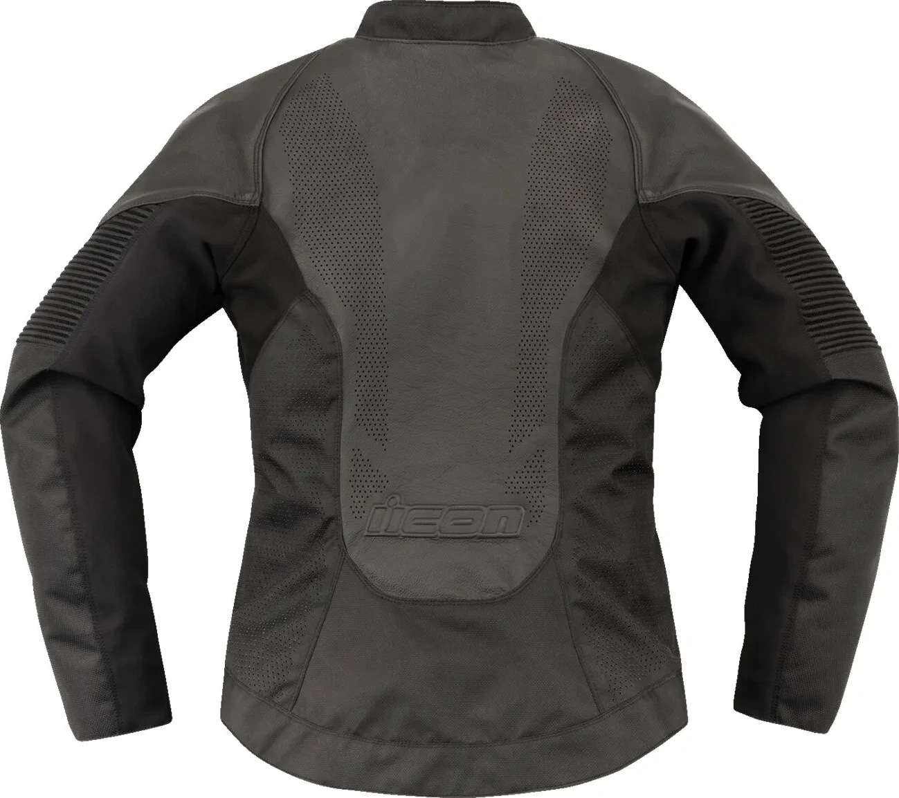 JACKET WM OVERLORD3 LEATHER BLACK XS