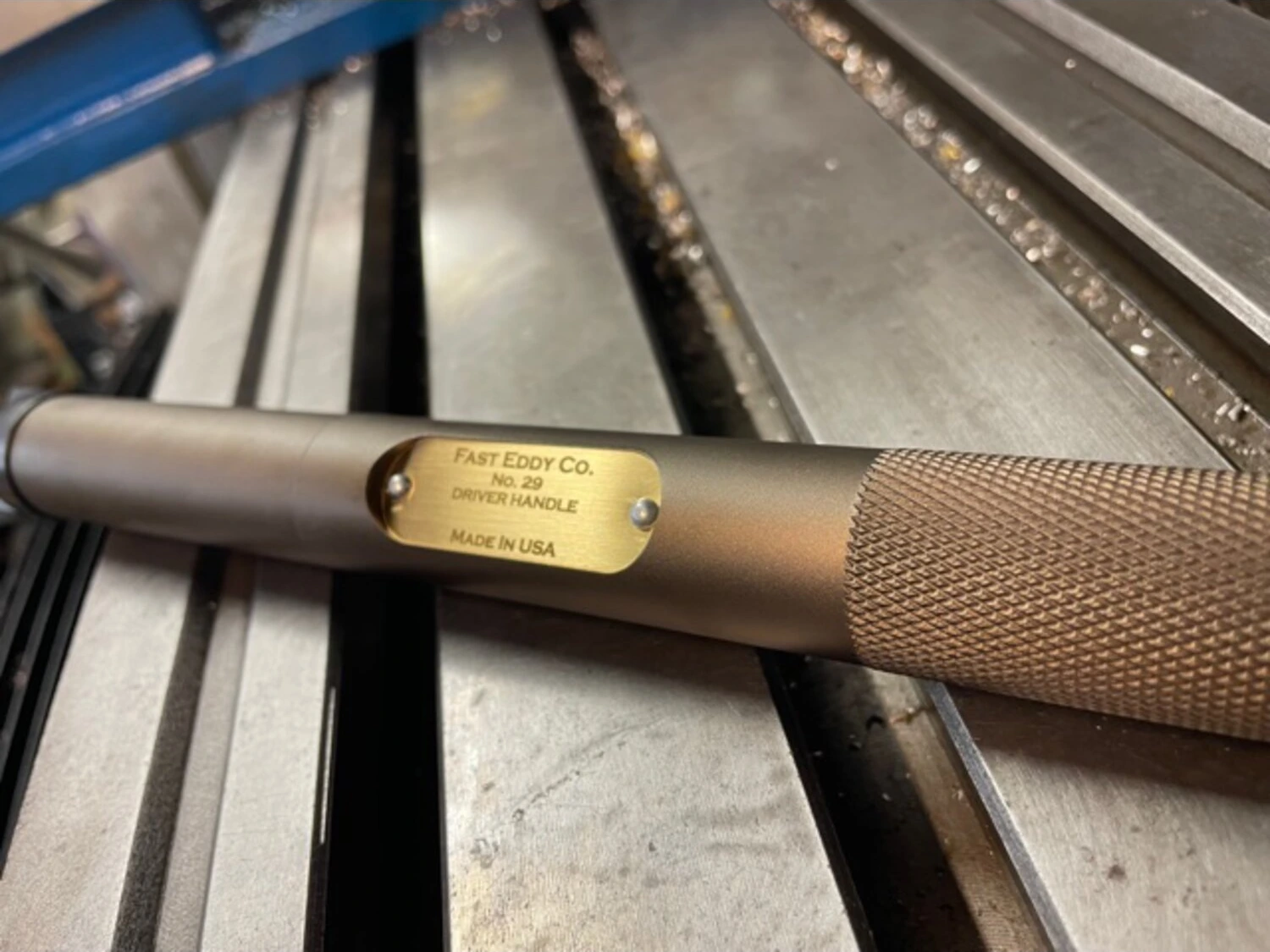 Fast Eddy, Driver handle with magnetic wedge spacer