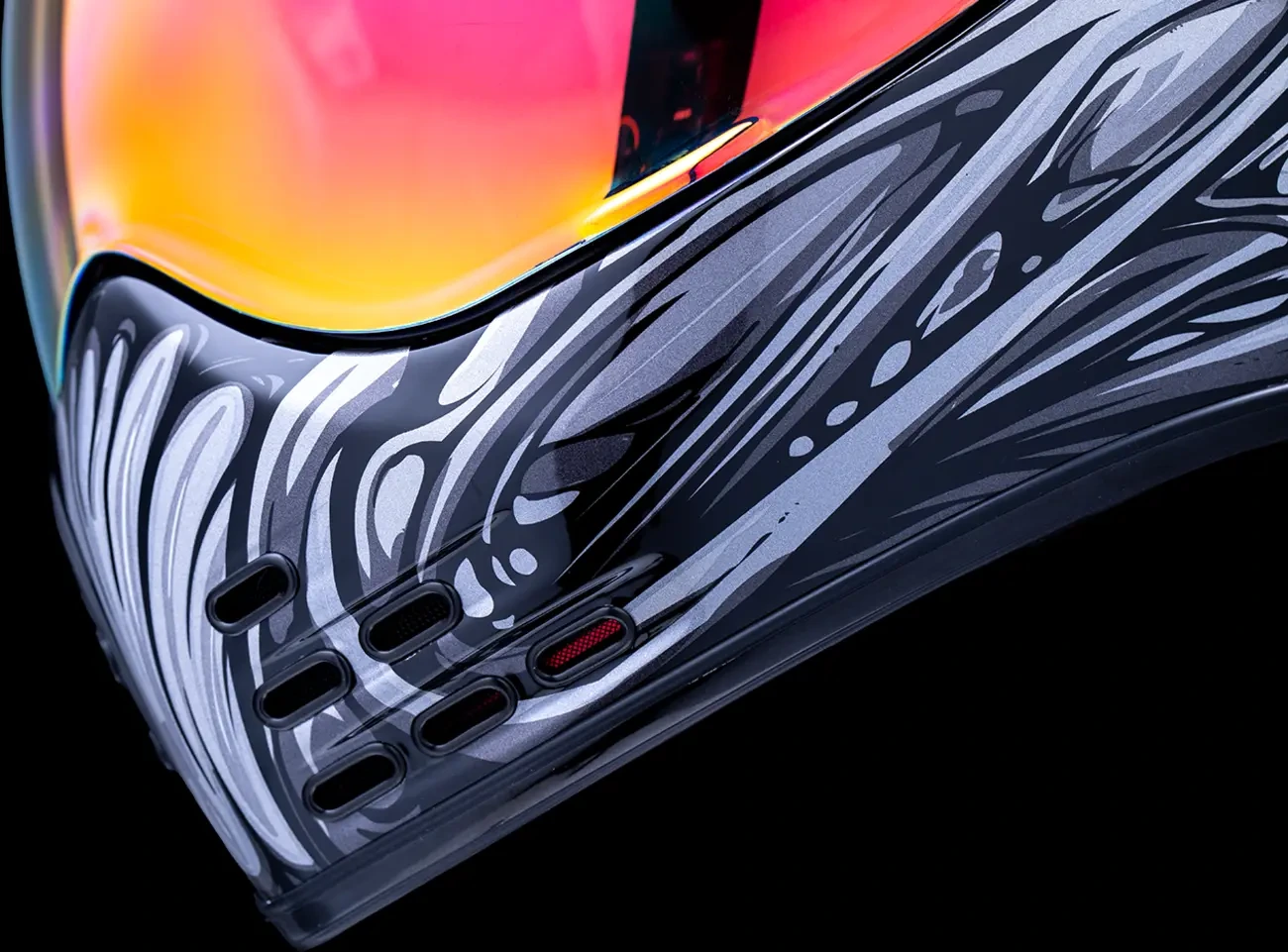 HELMET DOMAIN NOUVEAU SILVER XS