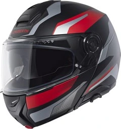 Schuberth Helmet CONCEPT Tracer red matt, 53 XS