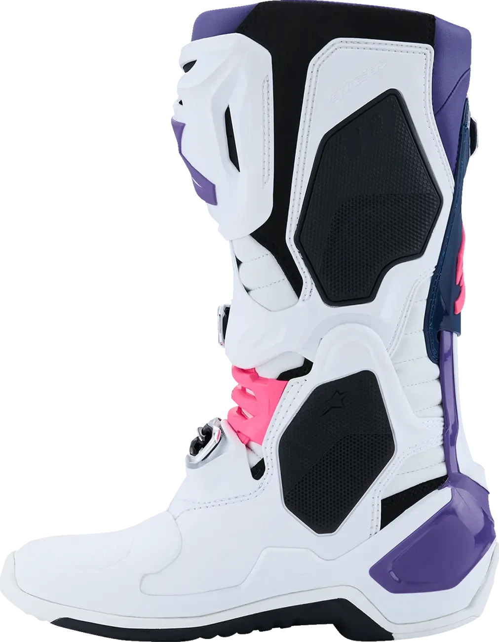 BOOT TECH 10 WHT/VLT/NVY/PINK 7