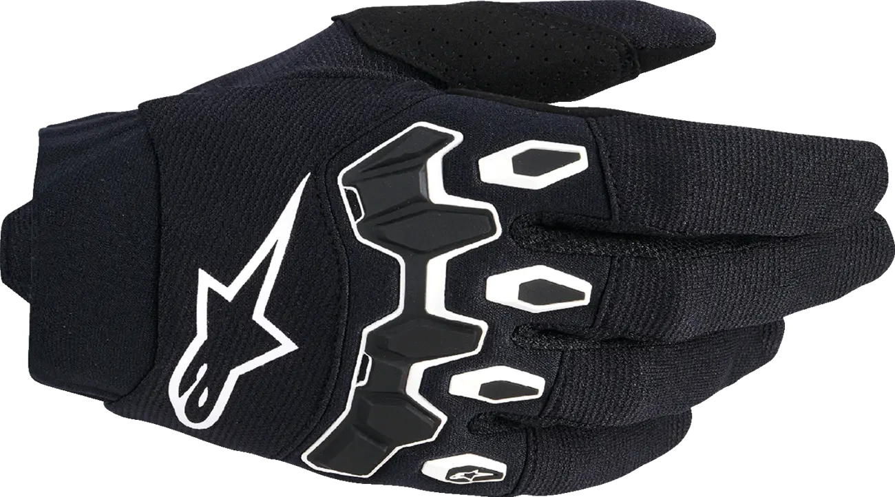GLOVES FULL BORE V2 BLK/WHT S