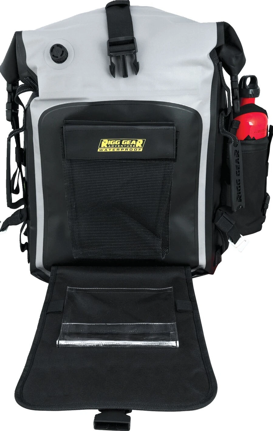 Nelson-Rigg Hurricane waterproof backpack/tail pack 2.0, Black