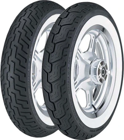 Dunlop D402 WWW MU85B16 77H TL Задняя Harley-Davidson (Широкий белый бок)