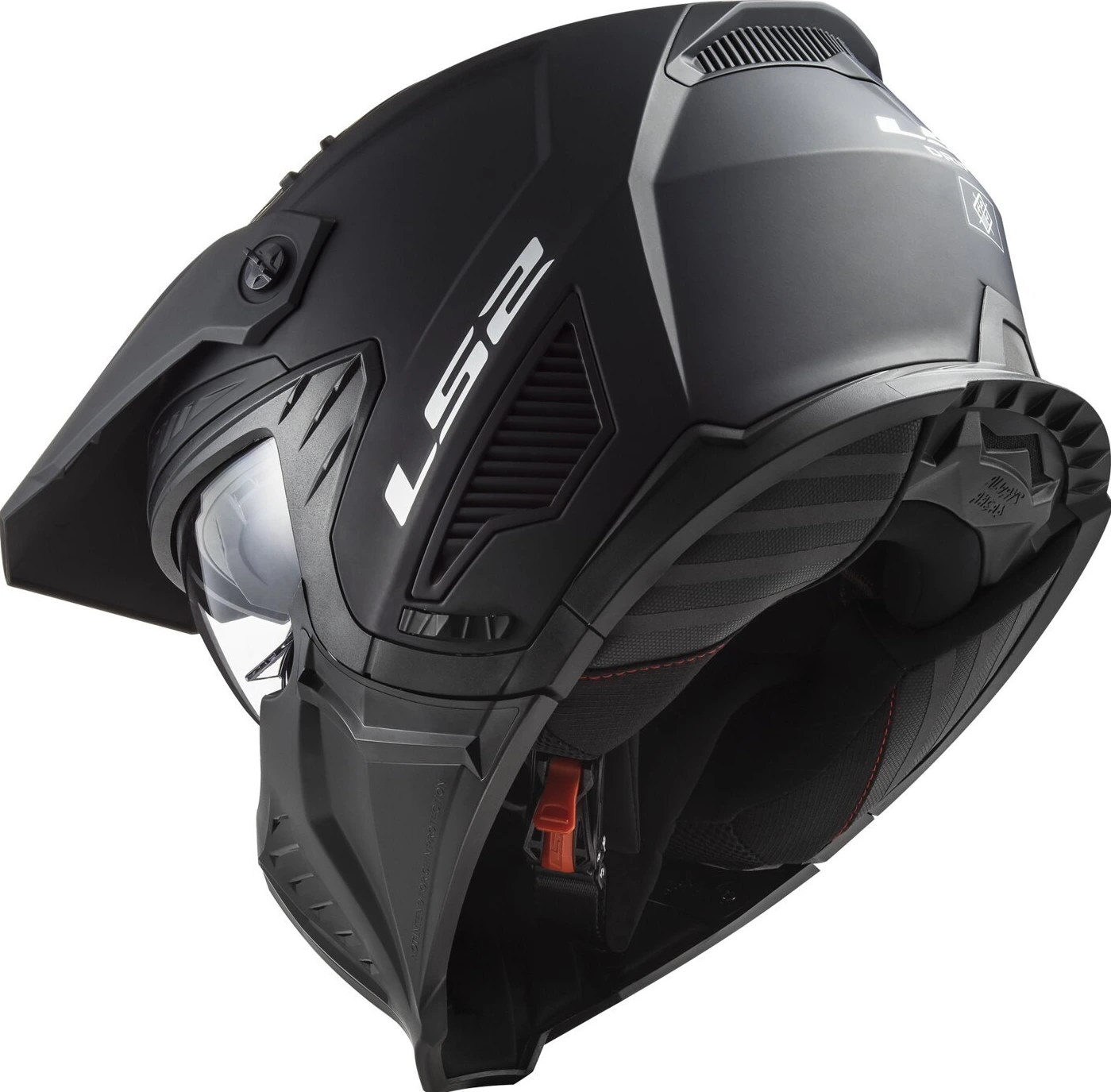 LS2 Drifter Solid helmet, Black, XS, matt