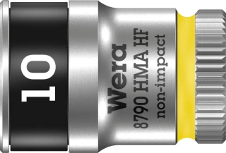 Wera Zyklop 1/4" socket with holding function - Metric 10.0