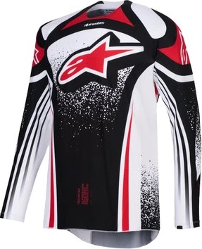 Alpinestars Jersey Techstar Nomur Black/White/Red, M