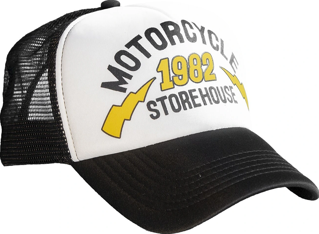 MCS 1982 trucker cap, Black, grey