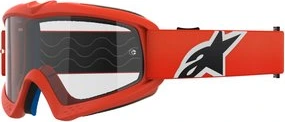 Alpinestars Goggle Vision YOUTH CORP ORANGE Clear