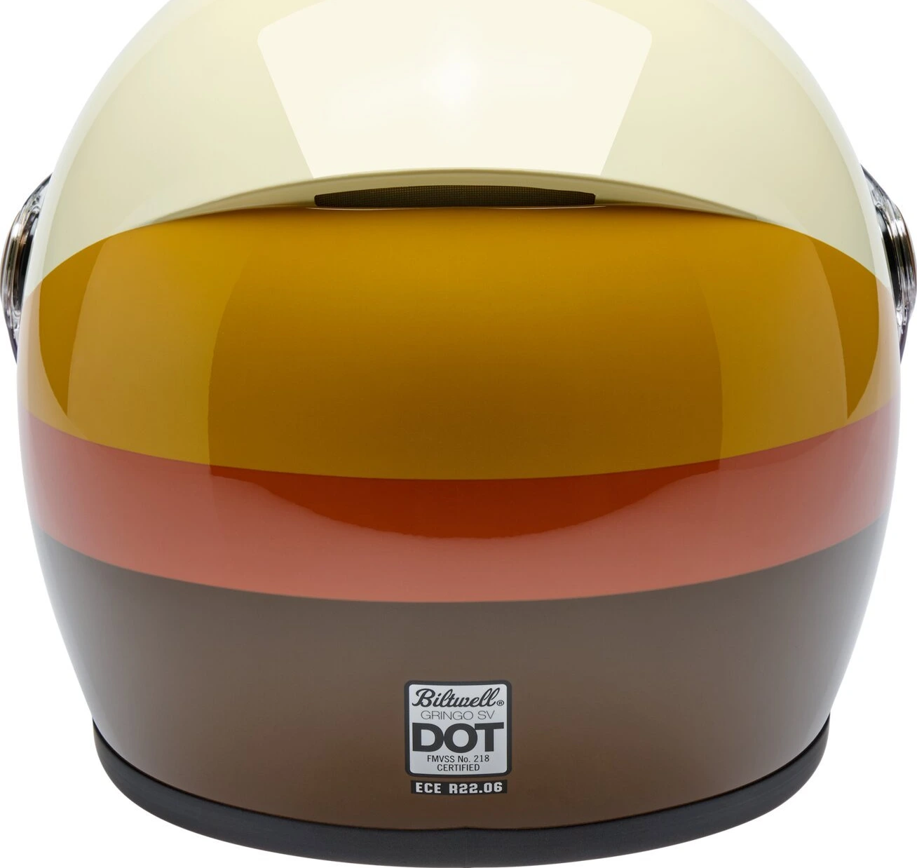 Biltwell Gringo SV helmet, 20th anniversary Beige, XS, Gloss