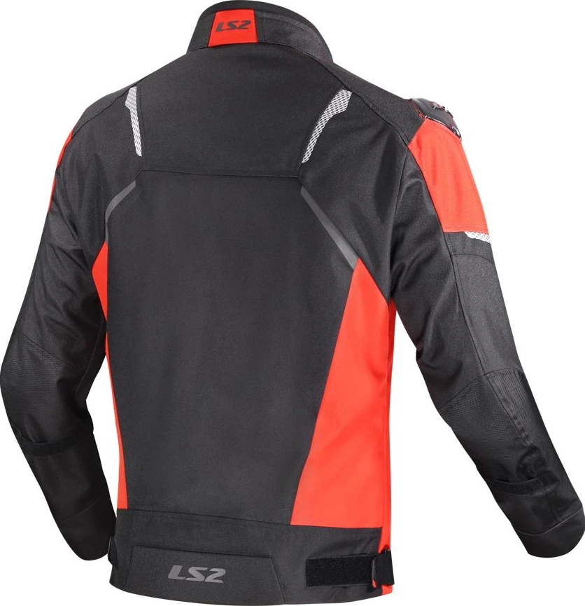 LS2 ZOOM MAN JACKET - 2XL, Black