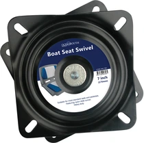 OS SEAT SWIVEL 7" (175mm) BLACK EDC COATED