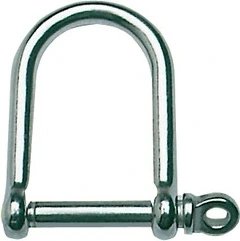 Osculati Wide jaw SS shackle 10 mm