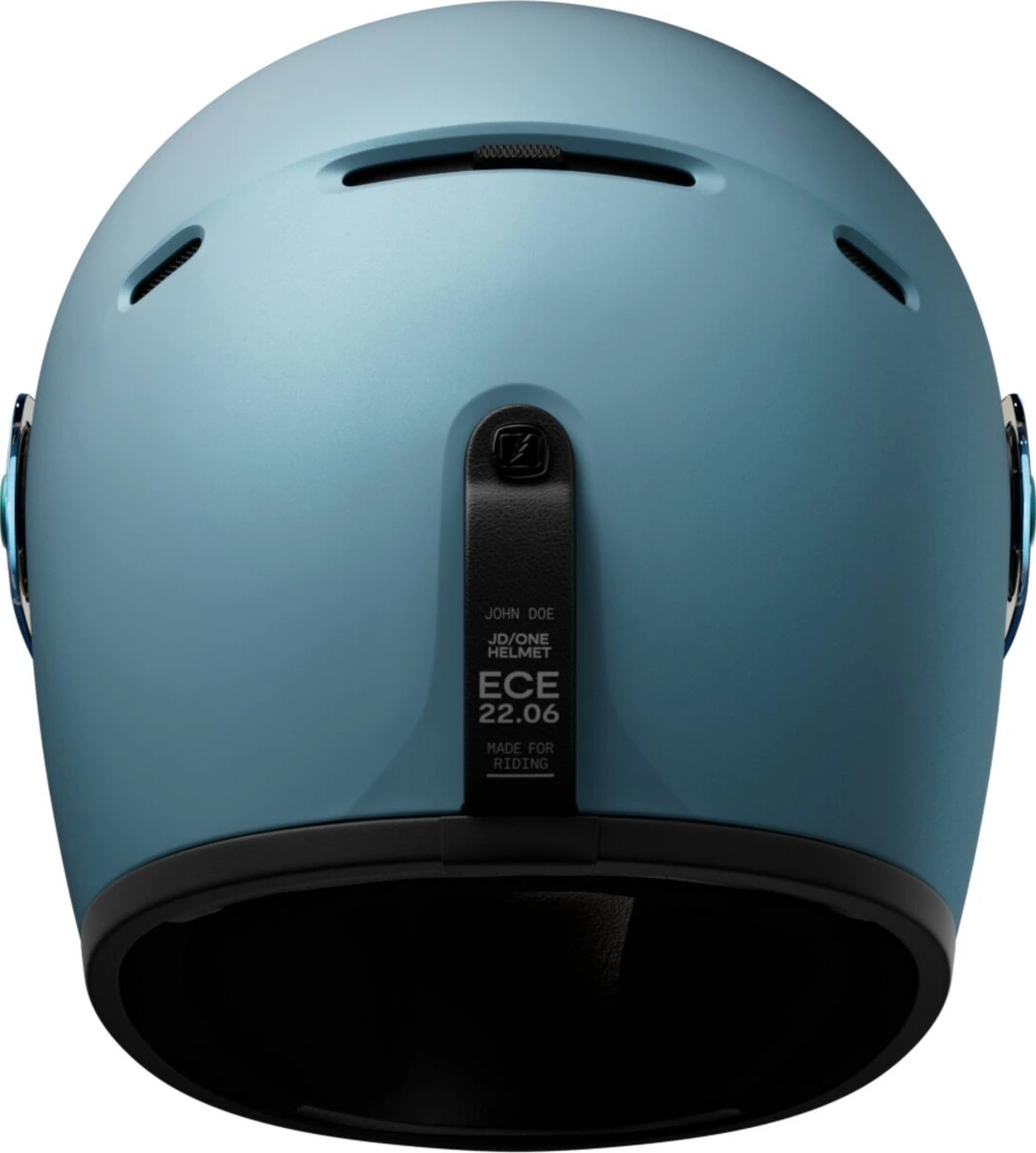 John Doe JD/ONE Frozen helmet, steel Blue, Blue, XS, Matte